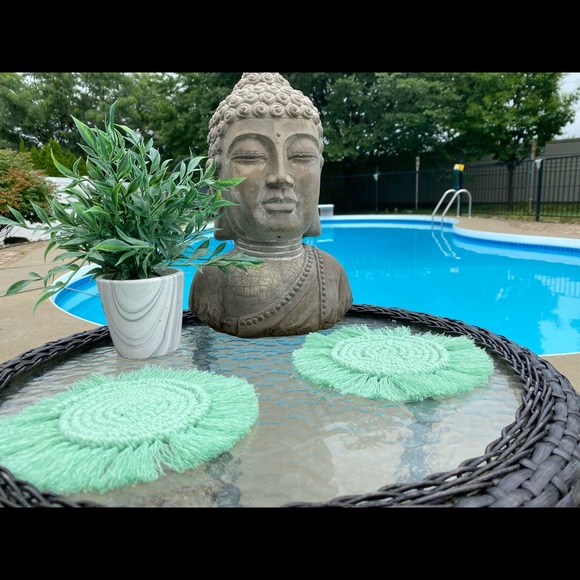 Macrame Coasters- Homemade - Picture 5 of 12